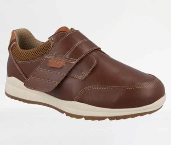 DB Shoes - Darwin - Leather Upper - Chestnut