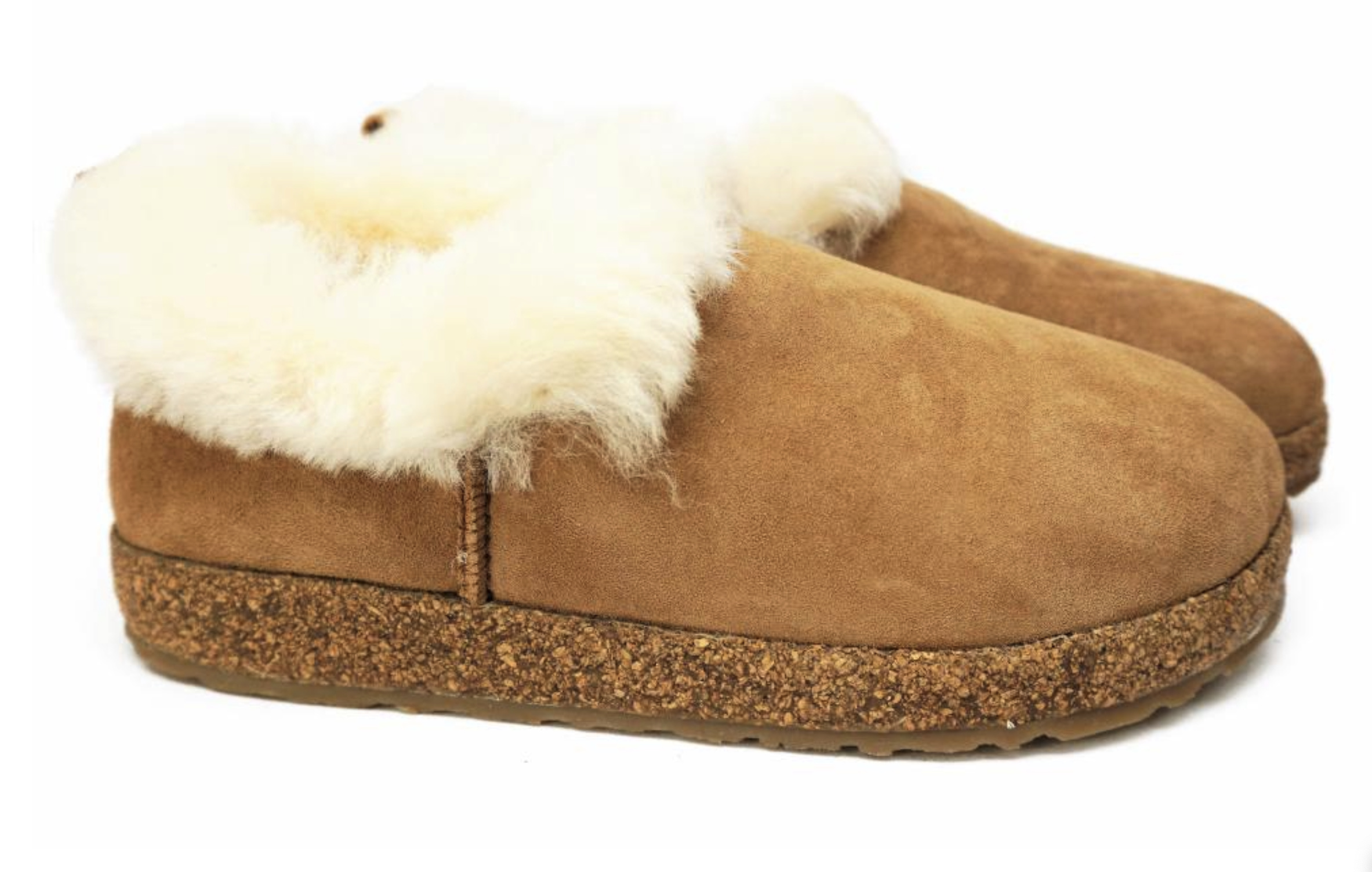 Haflinger Iceland Lambskin Slippers - Chestnut (741008)