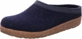 Haflinger Grizzly Woolfelt Clogs – Mittelblau Blue (713001)