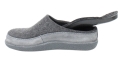Haflinger Blizzard Skane Wool Slippers – Anthracite Grey (718025)