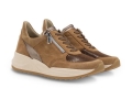 Waldlaufer Trendy Sneaker in Brown/gold
