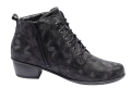 Waldläufer Haifi – Black Nappa Ankle Boot (H Width)