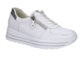 Waldläufer Lana – White/Silver Deerskin Sneaker (H Width)