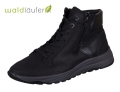Waldläufer K John – Black Smooth & Nubuck Leather Men's Ankle Boot (K Width)
