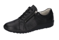 Waldläufer K-Ira – Black Deerskin Low Shoe (K Width)
