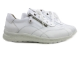 Hartjes Rap White Leather Sneaker (K Width)